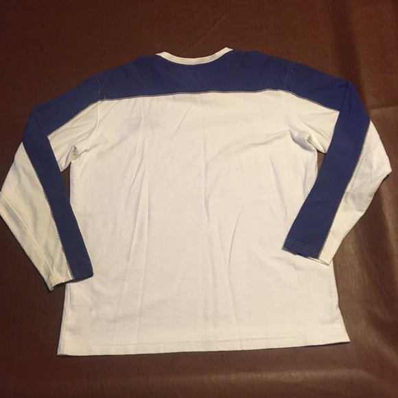 Vtg Harley Colorblock Arm Spellout Tee L - Picture 9 of 10